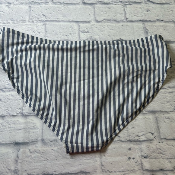 Nautical Navy/White Striped Tankini 2 Piece Swim Suit. Size 2X. #fishermancore - Picture 3 of 12